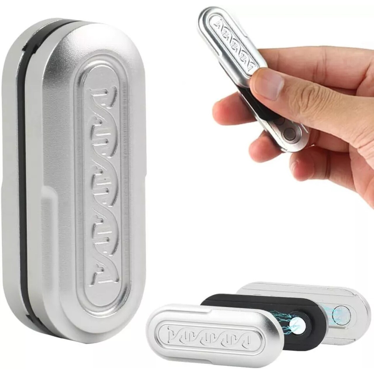 Kitcheniva Magnetic Metal Fidget Toy Mini Poker Push Card Fidget Slider Gift